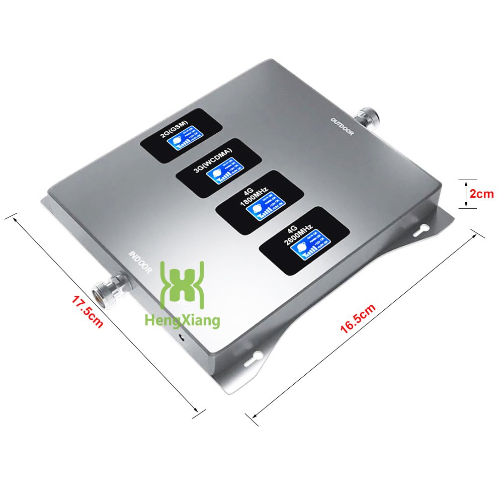 Top sale 850 900 1800 2100mhz Mobile Network booster internet networks mobile signal booster for 2G 3G 4G